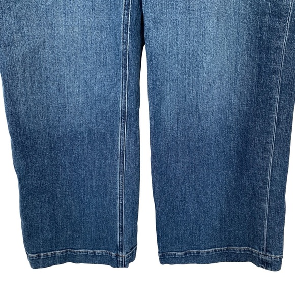 J. Crew Classic Wide Leg Jeans Womens 31 Blue Medium Wash - Picture 5 of 9